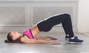 yoga and chronic fatigue bridge pose