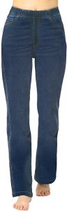 PajamaJeans Women's Skinny Stretch Knit Denim Jeans