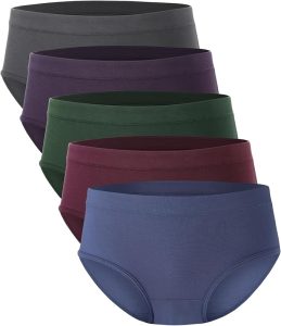 Warm Sun Bamboo Viscose Multi Pack Mid Waist Panties&nbsp;