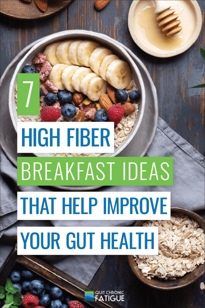 7 High Fiber Breakfast Ideas that Help Improve Your Gut Health | Quit Chronic Fatigue