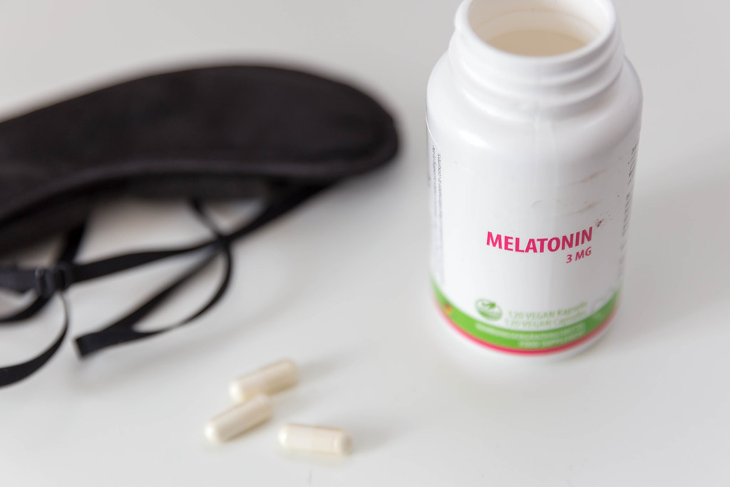 open box of melatonin